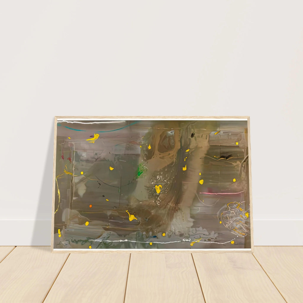 Halley’s Comet, 1985- Framed Poster | Helen Frankenthaler Framed Prints Wall Art | Frankenthaler Helen