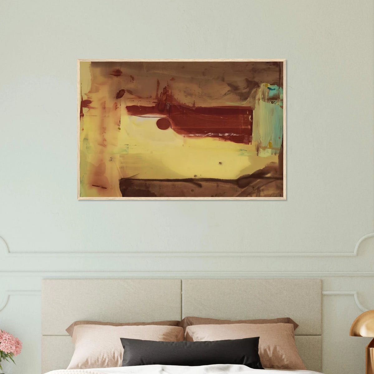 Desert Pass - 1976 Framed Poster | Helen Frankenthaler Framed Prints Wall Art | Frankenthaler Helen