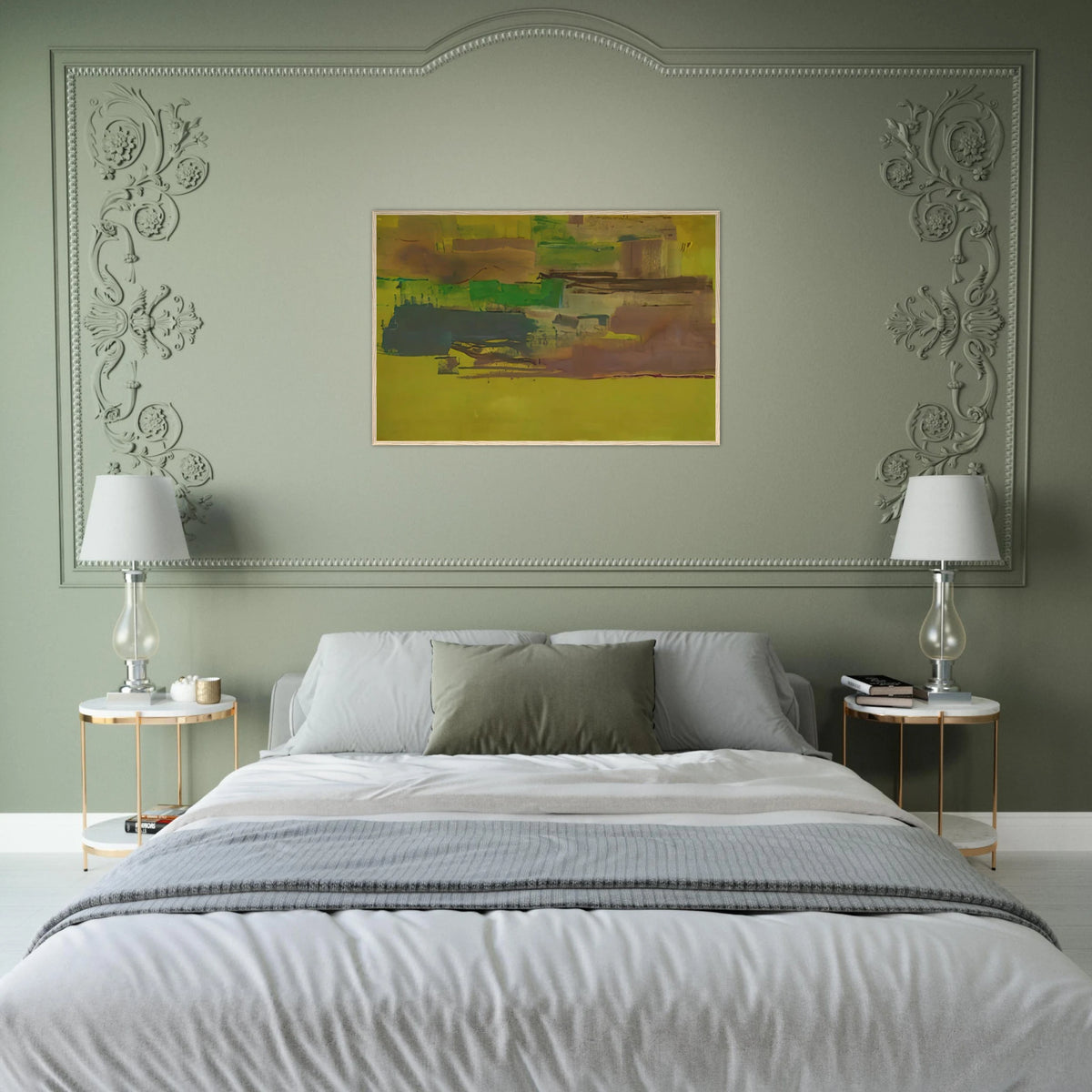 August Deep - 1978 Framed Poster | Helen Frankenthaler Framed Prints Wall Art | Frankenthaler Helen