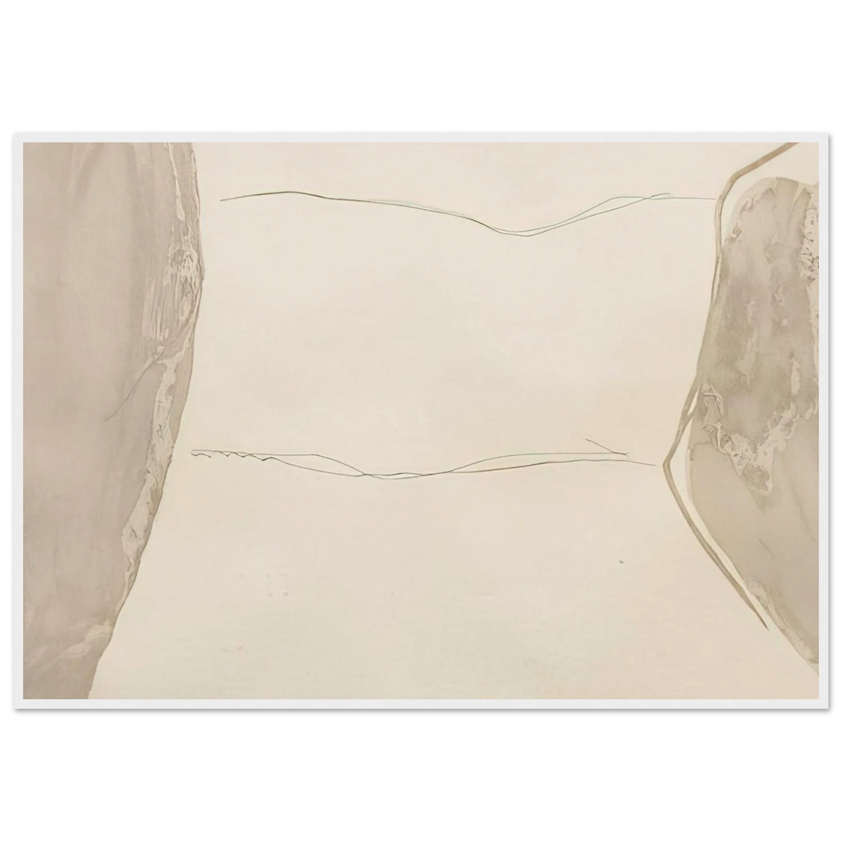 Ponti - 1973 Framed Poster | Helen Frankenthaler Framed Prints Wall Art | Frankenthaler Helen