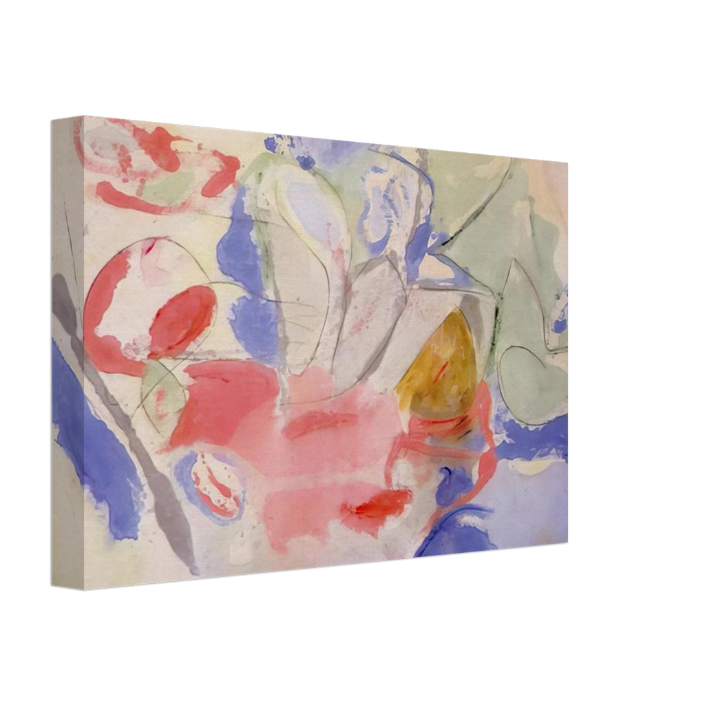 Mountains and Sea - 1952 Canvas | Helen Frankenthaler Canvas | Frankenthaler Helen