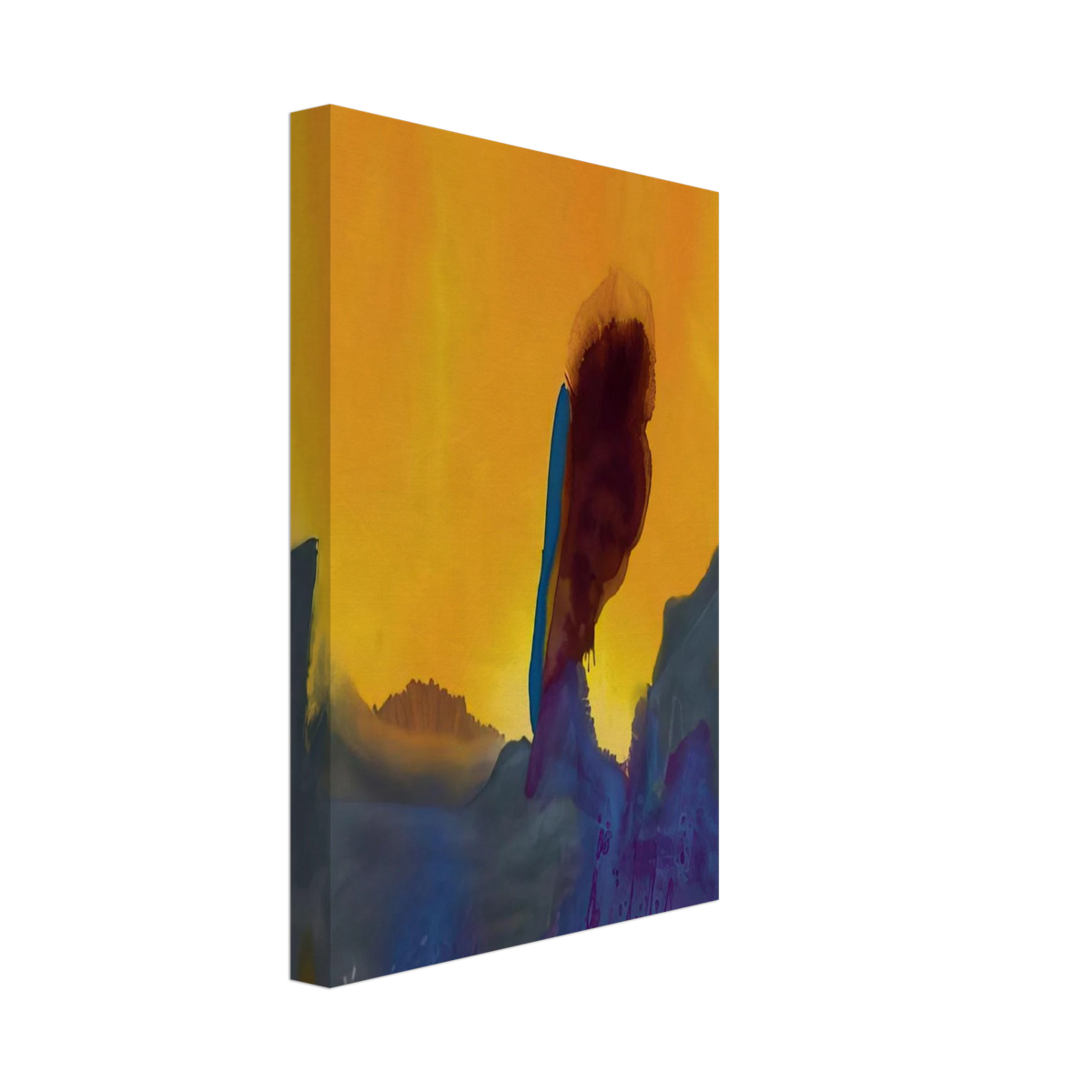 Glow II - 1968 Canvas | Helen Frankenthaler Canvas | Frankenthaler Helen
