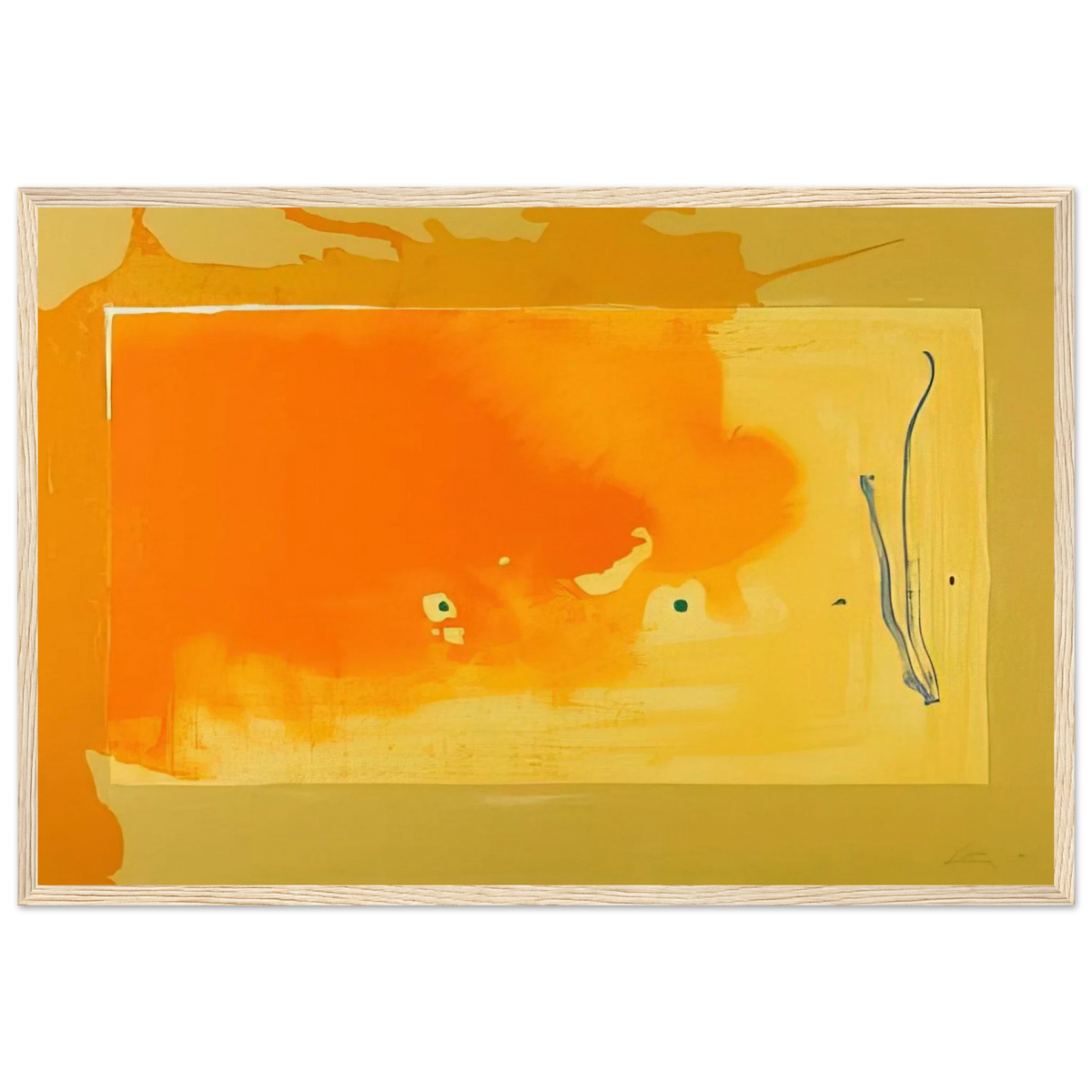 Bilbao - 1998 Framed Poster | Helen Frankenthaler Framed Prints Wall Art | Frankenthaler Helen