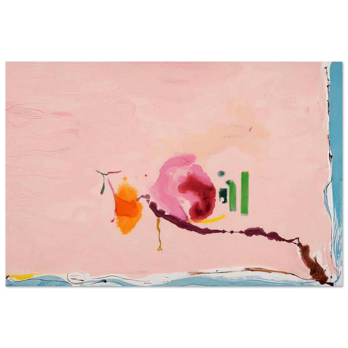 Flirt - 1995 Poster | Helen Frankenthaler Poster | Frankenthaler Helen