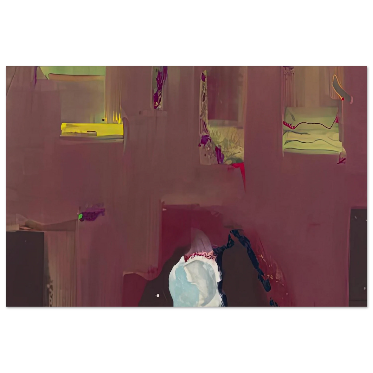 Yin Yang, 1990- Poster | Helen Frankenthaler Poster | Frankenthaler Helen