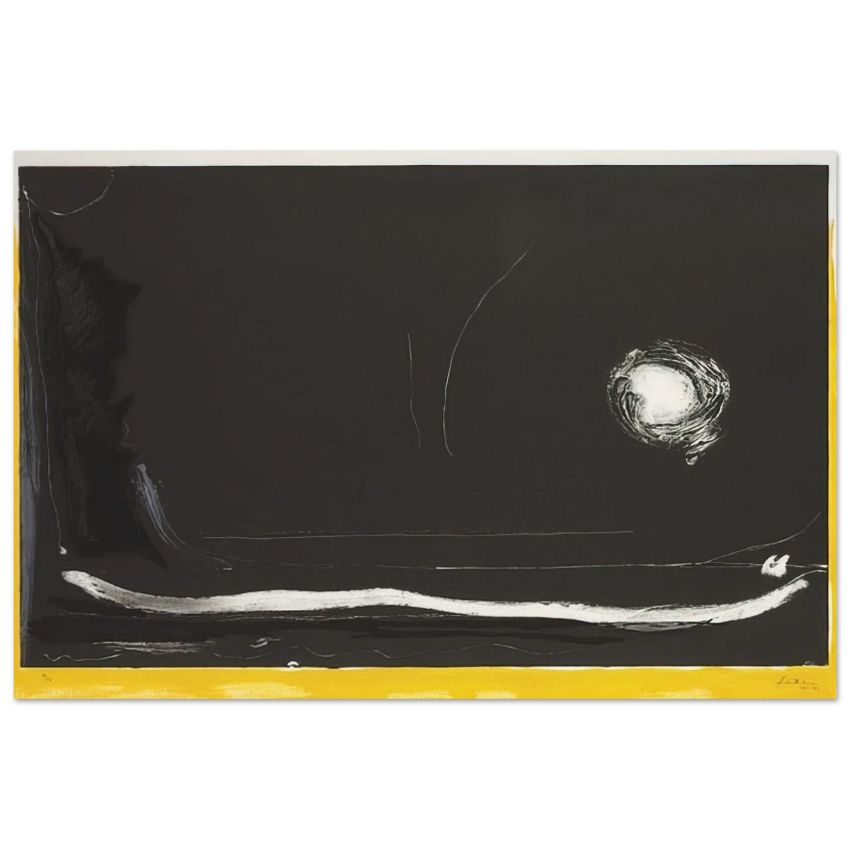 Yellow Jack - 1985 Poster | Helen Frankenthaler Poster | Frankenthaler Helen