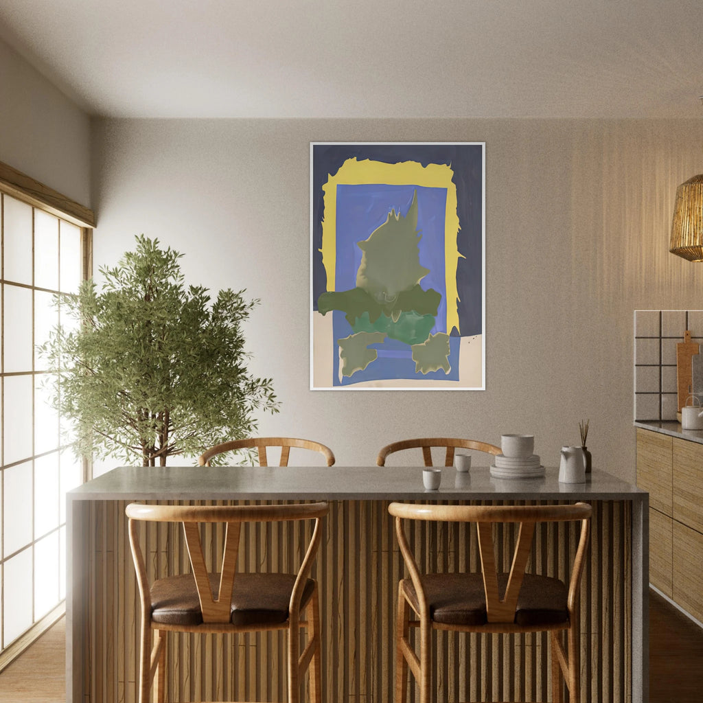 Interior Landscape, 1964- Framed Poster | Helen Frankenthaler Framed Prints Wall Art | Frankenthaler Helen