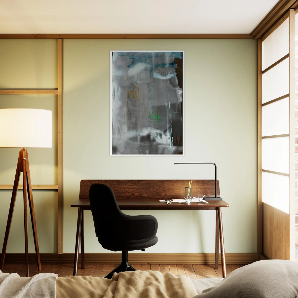Portrait of a Lady in White, 1979- Framed Poster | Helen Frankenthaler Framed Prints Wall Art | Frankenthaler Helen