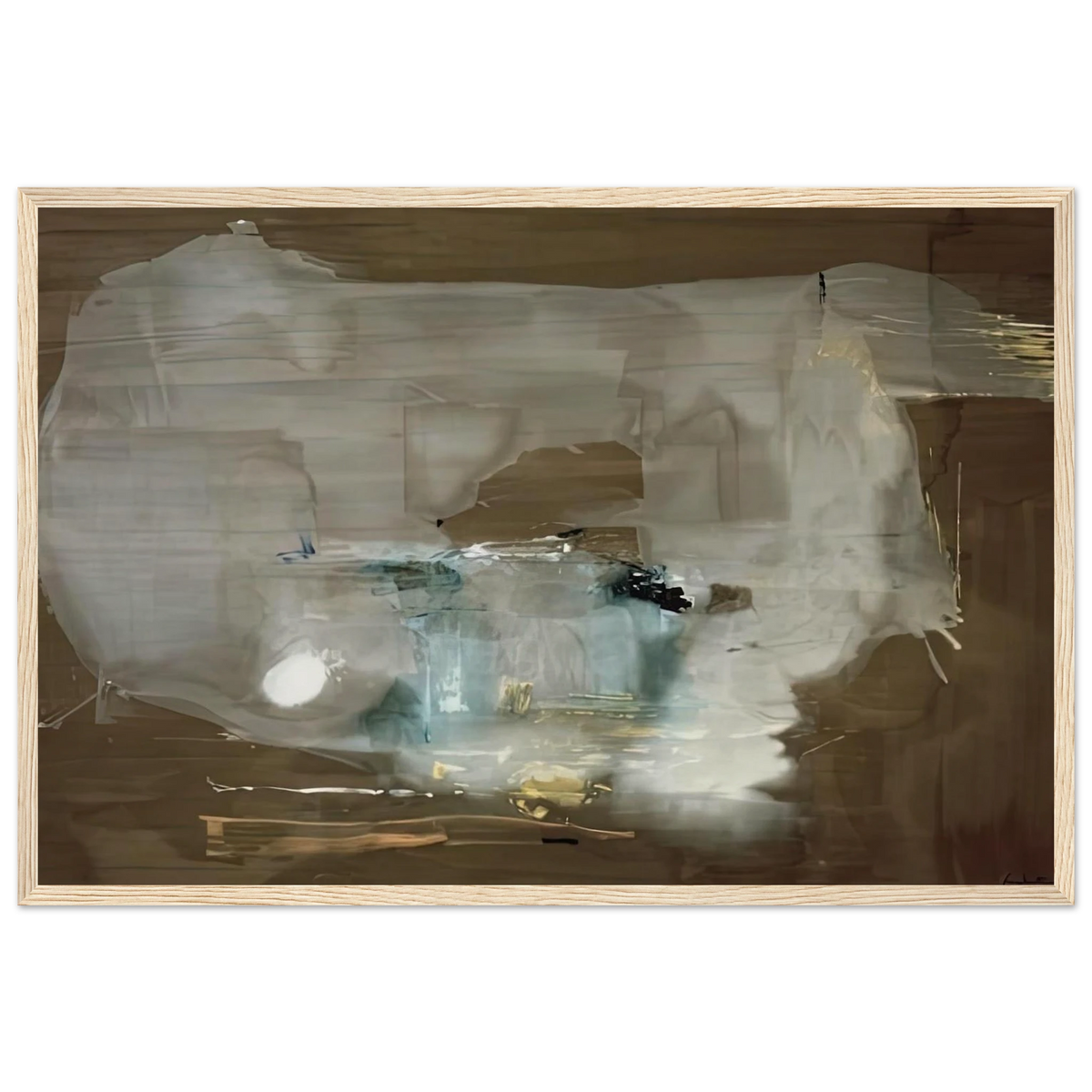 M, 1977- Framed Poster | Helen Frankenthaler Framed Prints Wall Art | Frankenthaler Helen