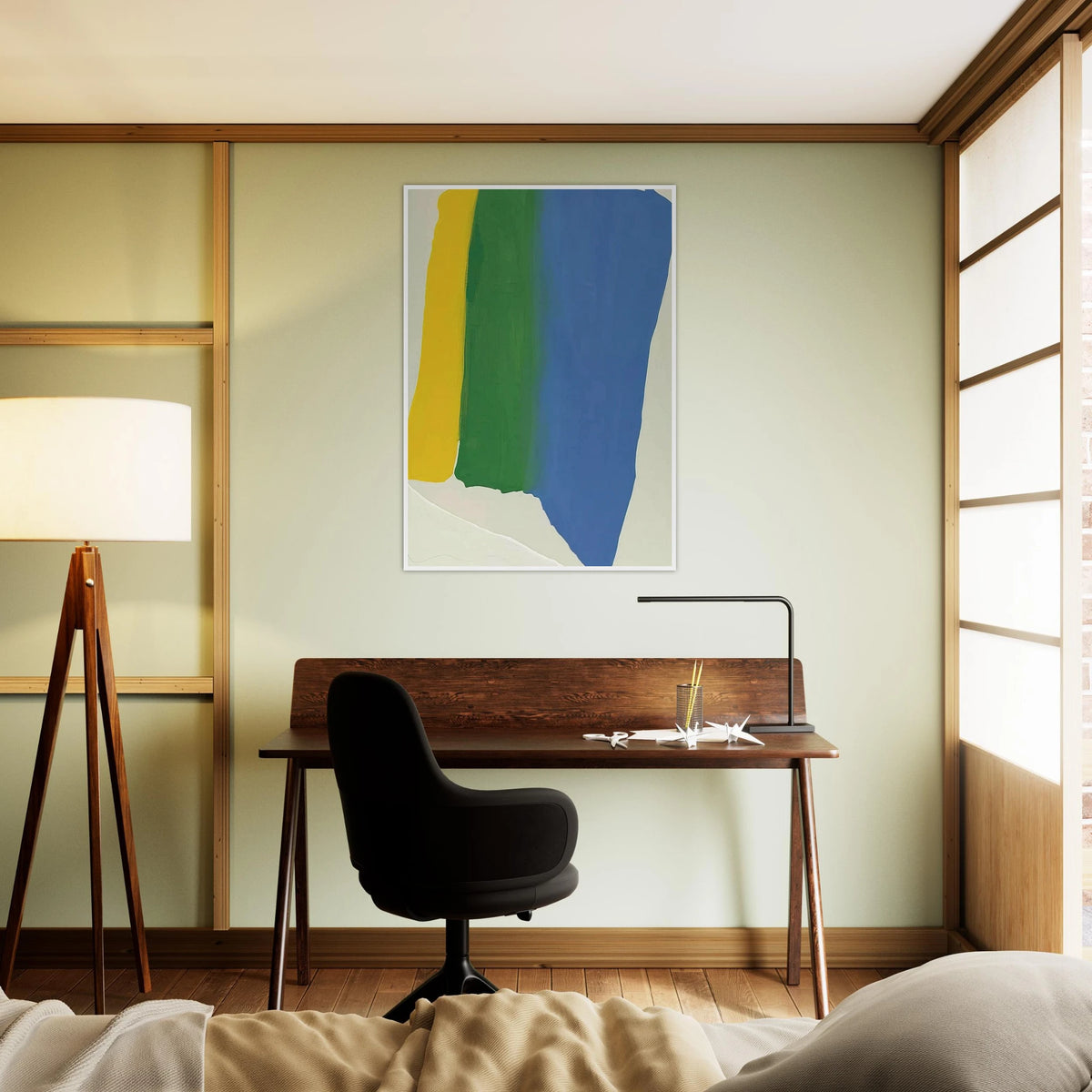 Summer Insignia - 1969 Framed Poster | Helen Frankenthaler Framed Prints Wall Art | Frankenthaler Helen