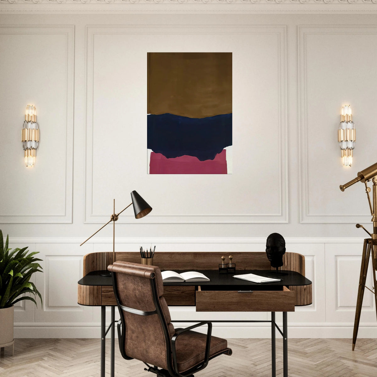 Indian Summer - 1967 Canvas | Helen Frankenthaler Canvas | Frankenthaler Helen