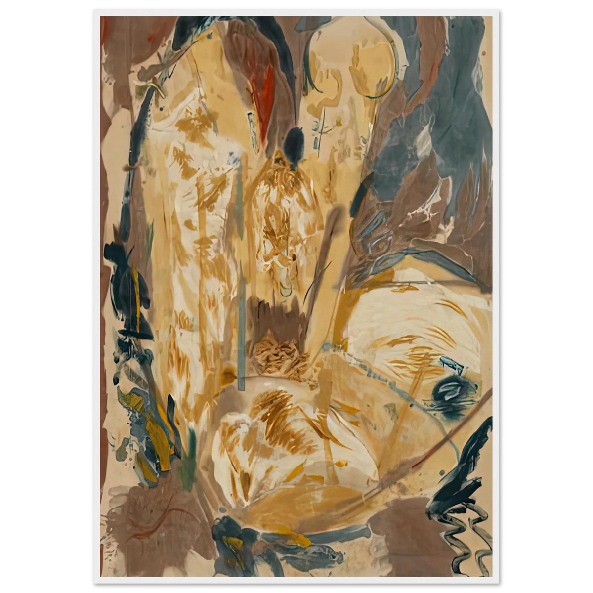 Giralda, 1956- Framed Poster | Helen Frankenthaler Framed Prints Wall Art | Frankenthaler Helen