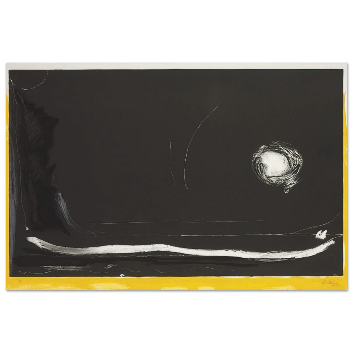 Yellow Jack - 1985 Poster | Helen Frankenthaler Poster | Frankenthaler Helen