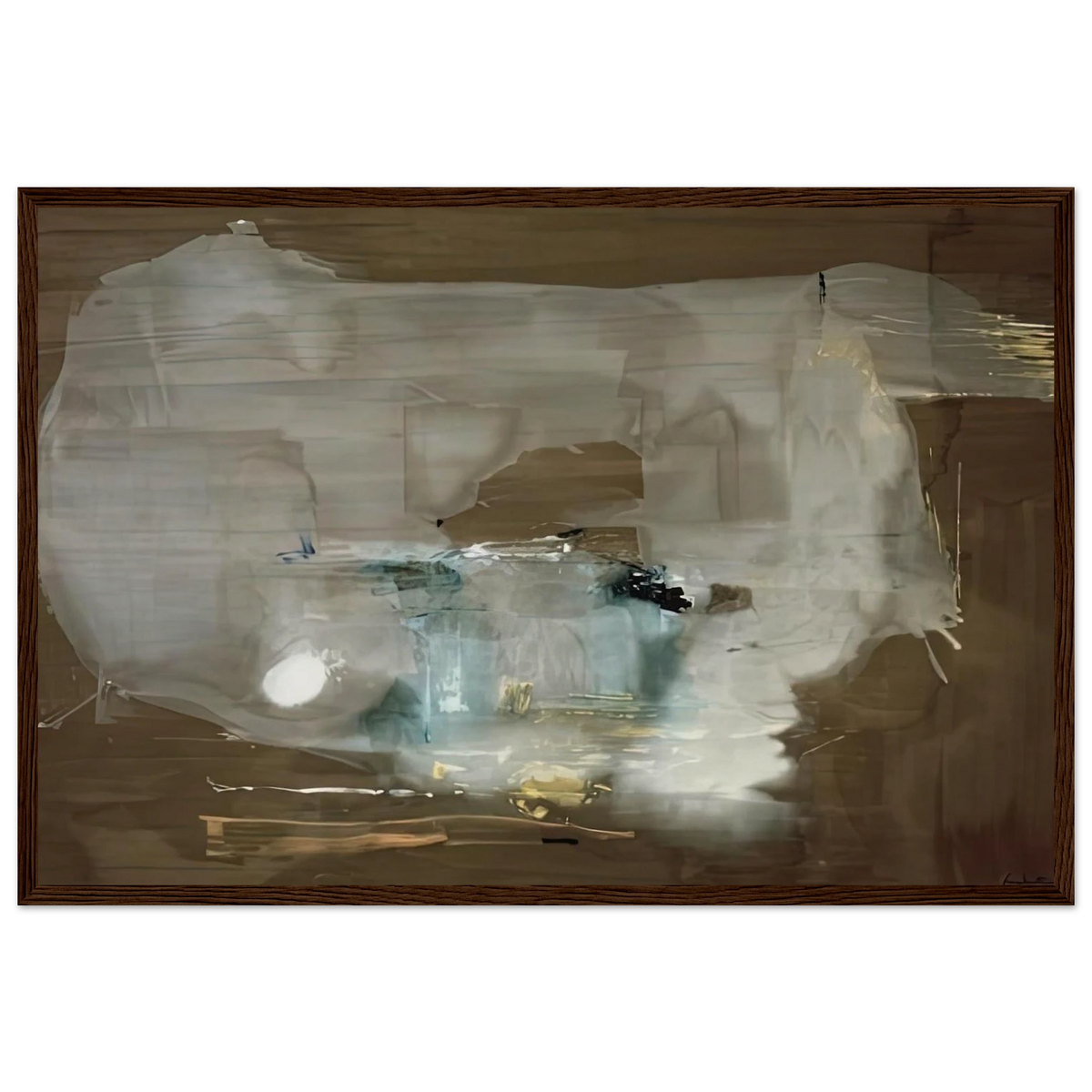 M, 1977- Framed Poster | Helen Frankenthaler Framed Prints Wall Art | Frankenthaler Helen