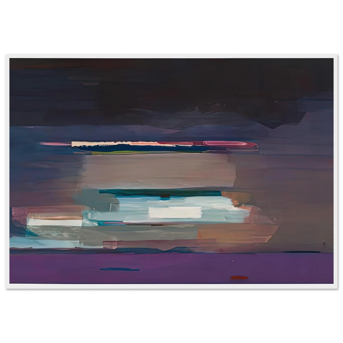Viewpoint I, 1974- Framed Poster | Helen Frankenthaler Framed Prints Wall Art | Frankenthaler Helen