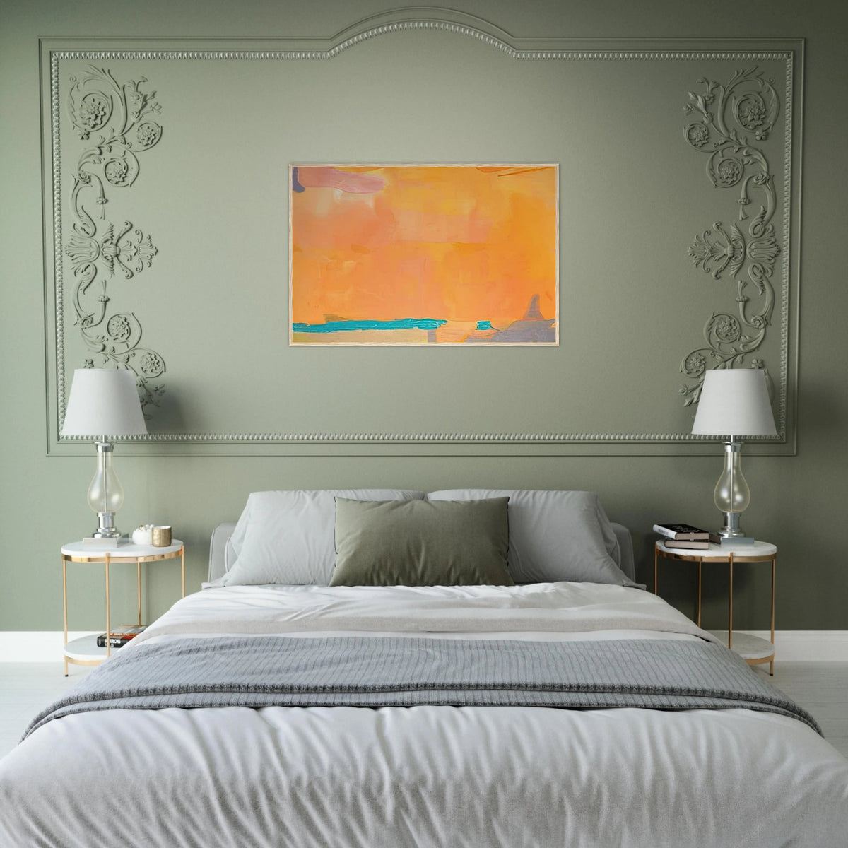 Royal Fireworks - 1975 Framed Poster | Helen Frankenthaler Framed Prints Wall Art | Frankenthaler Helen