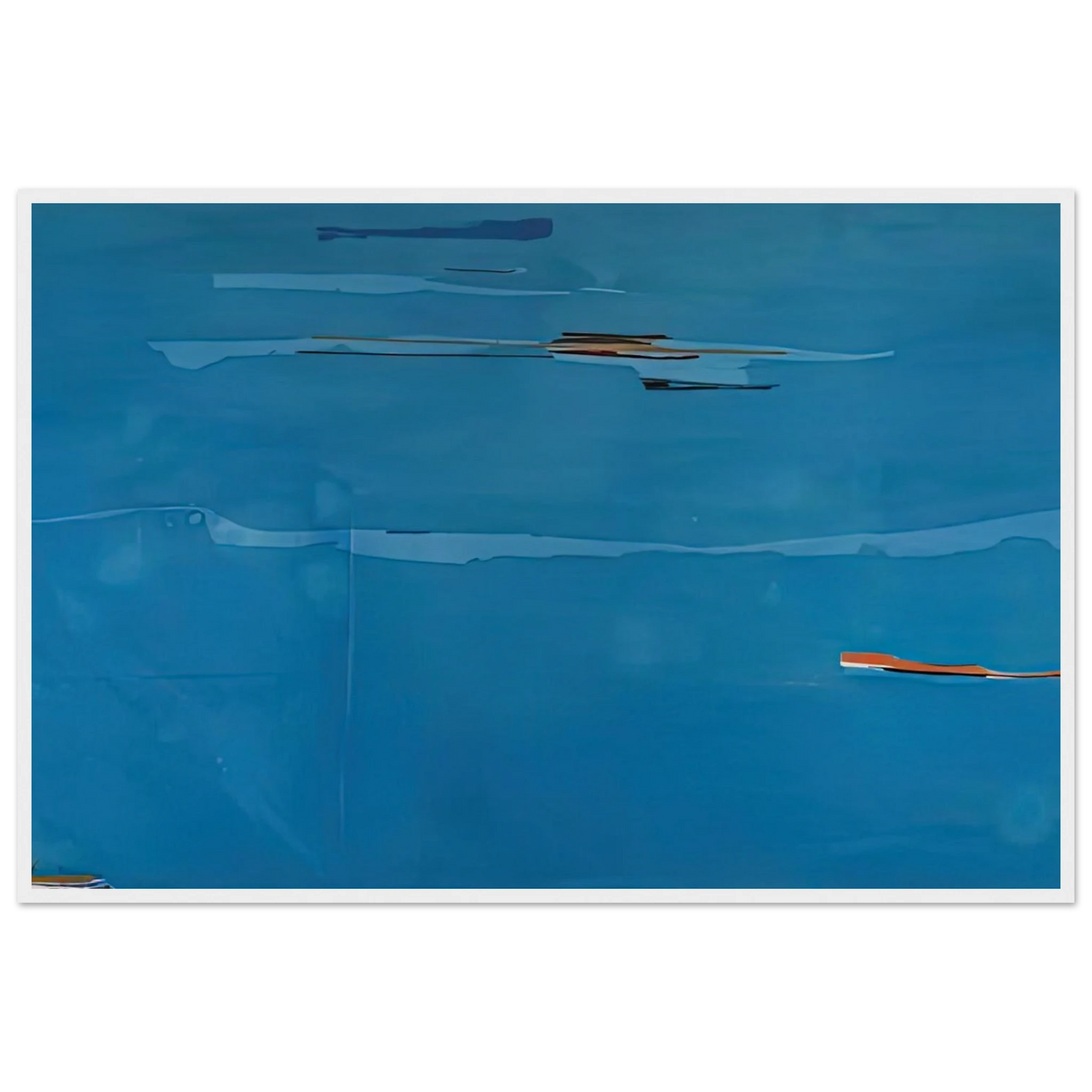 Ocean Drive West #1, 1974- Framed Poster | Helen Frankenthaler Framed Prints Wall Art | Frankenthaler Helen