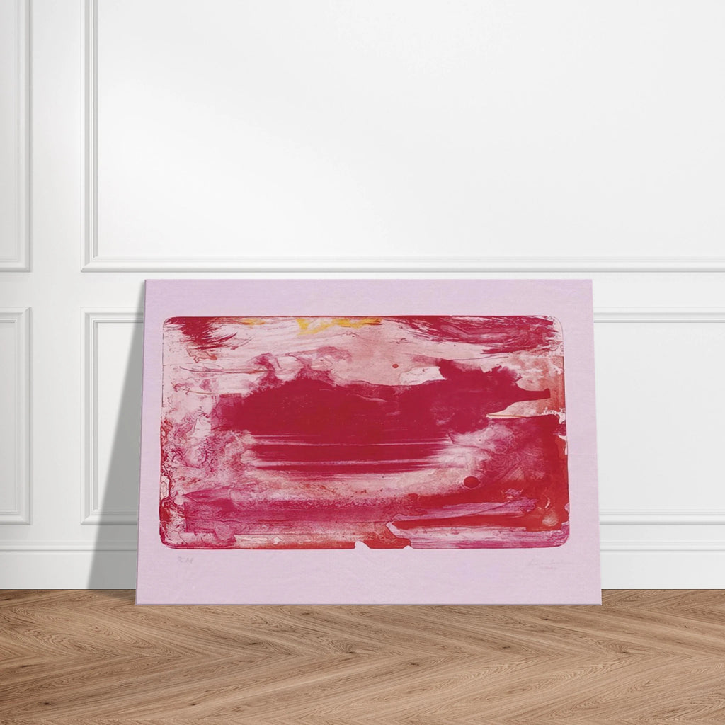 The Red Sea - 1982 Canvas | Helen Frankenthaler Canvas | Frankenthaler Helen