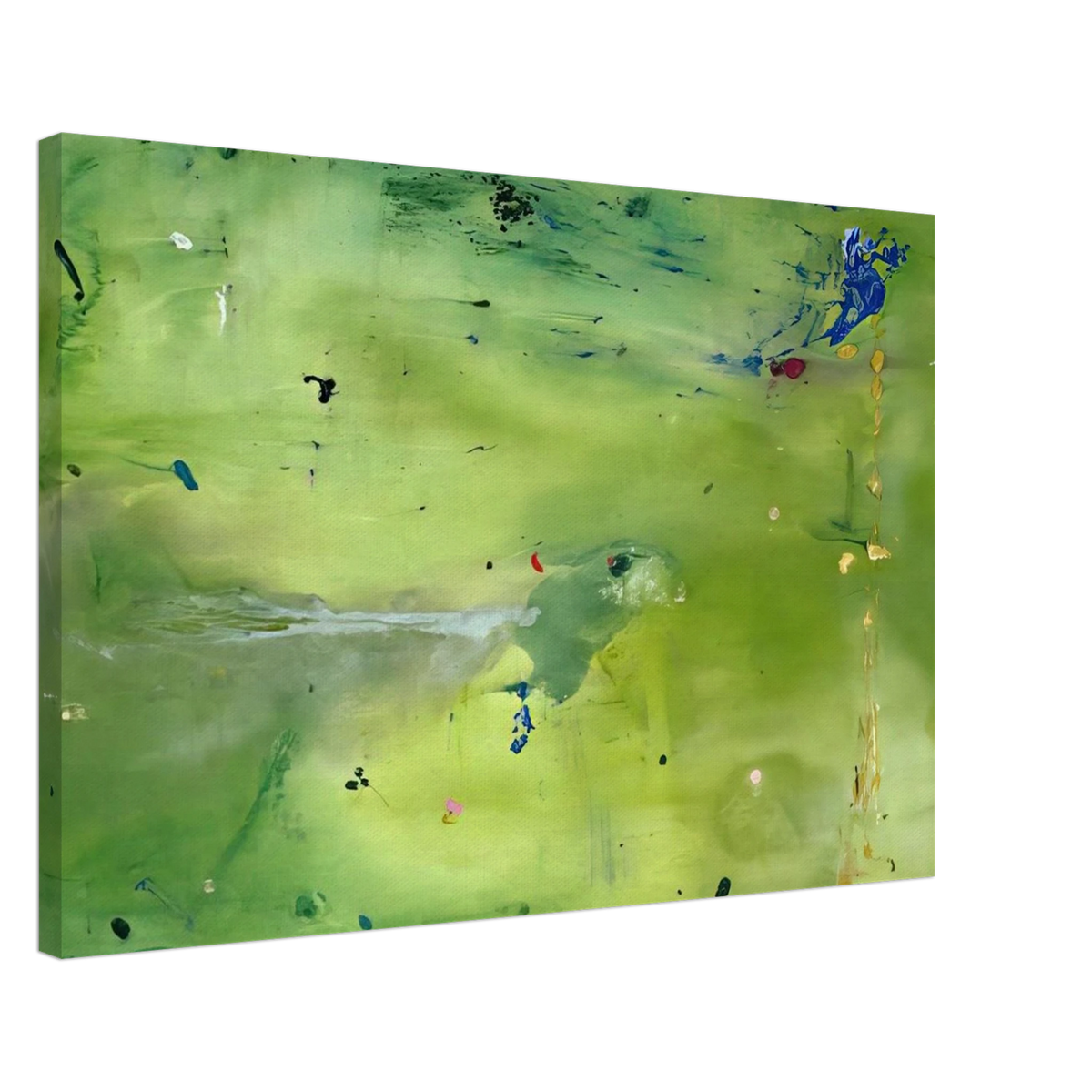 A Green Thought in a Green Shade - 1981 Canvas | Helen Frankenthaler Canvas | Frankenthaler Helen