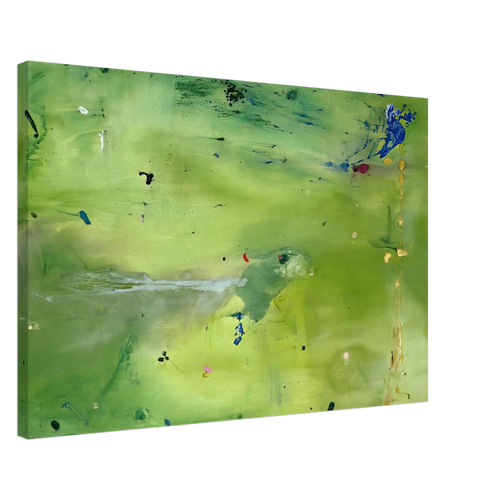A Green Thought in a Green Shade - 1981 Canvas | Helen Frankenthaler Canvas | Frankenthaler Helen