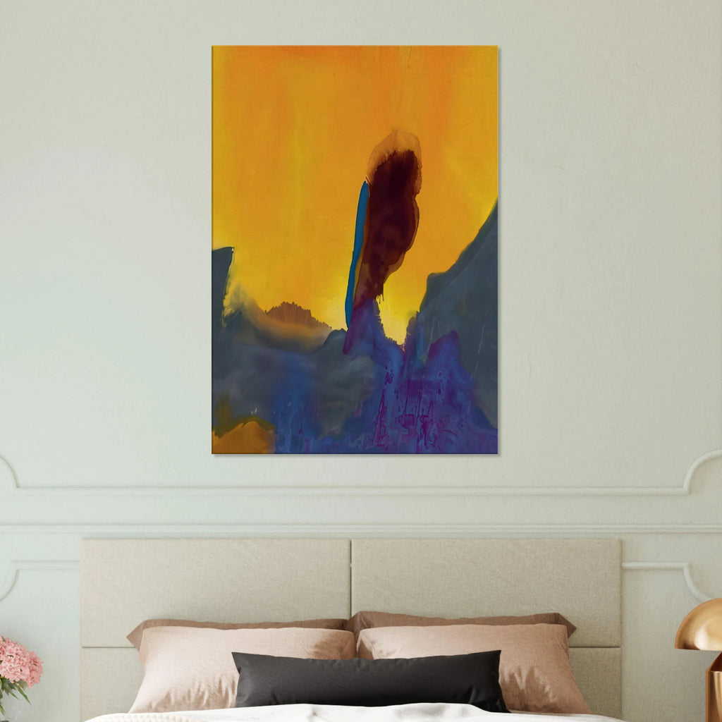 Glow II - 1968 Canvas | Helen Frankenthaler Canvas | Frankenthaler Helen