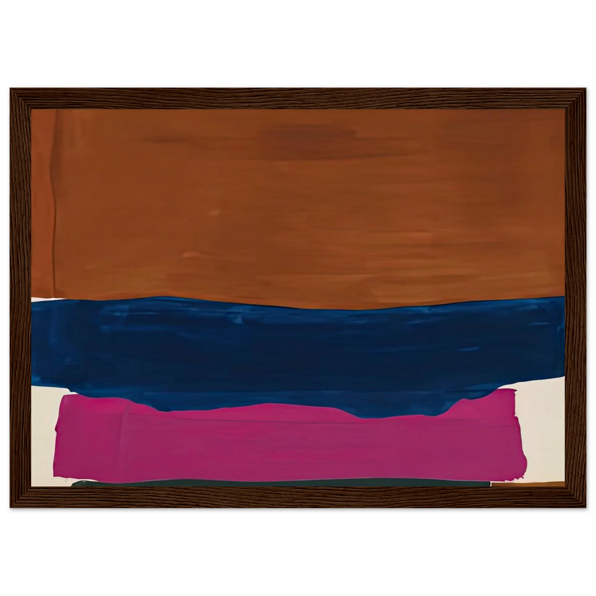 Indian Summer, 1967- Framed Poster | Helen Frankenthaler Framed Prints Wall Art | Frankenthaler Helen