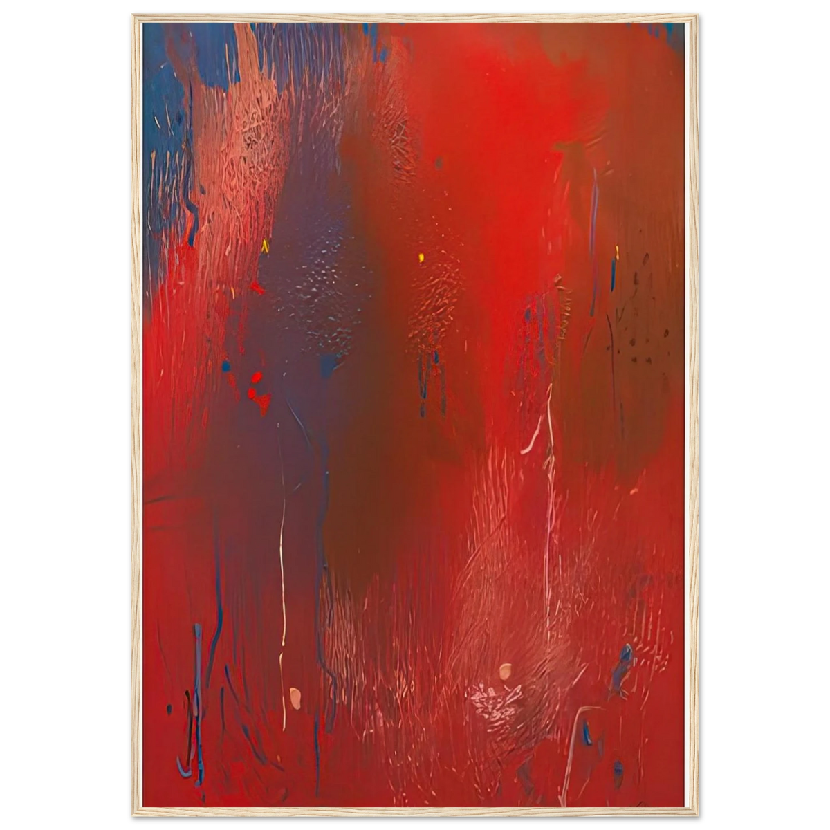 Warrior, 1991- Framed Poster | Helen Frankenthaler Framed Prints Wall Art | Frankenthaler Helen