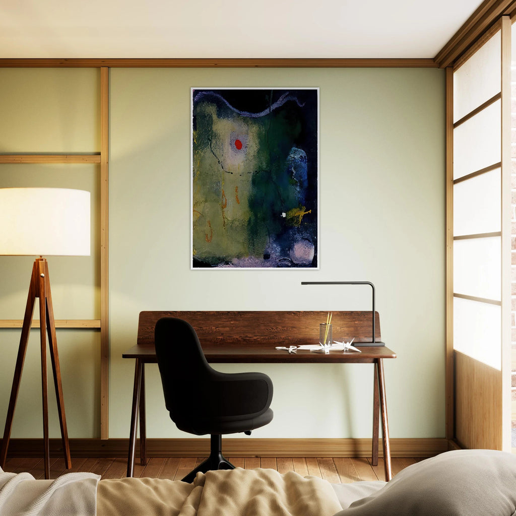 The Other Side of the Moon - 1995 Framed Poster | Helen Frankenthaler Framed Prints Wall Art | Frankenthaler Helen