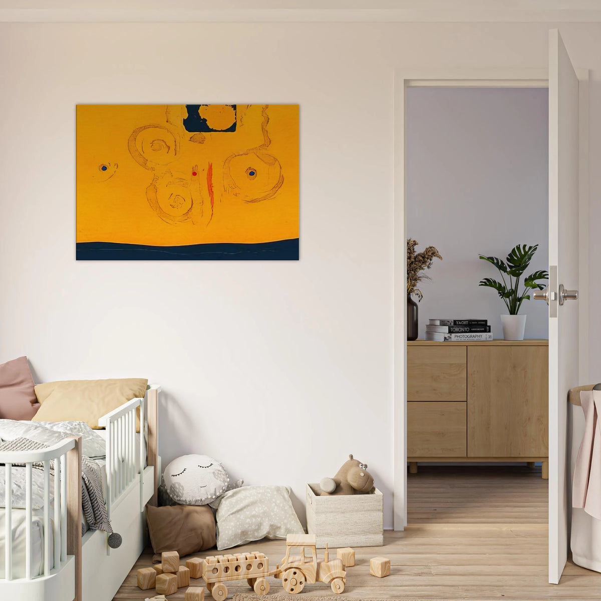 Plaza Real - 1988 Canvas | Helen Frankenthaler Canvas | Frankenthaler Helen