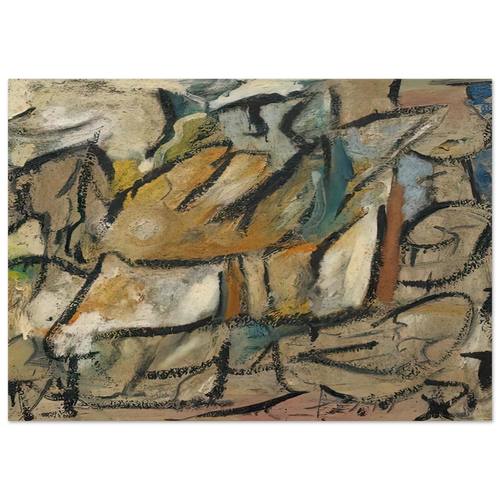 August Weather, 1951- Poster | Helen Frankenthaler Poster | Frankenthaler Helen