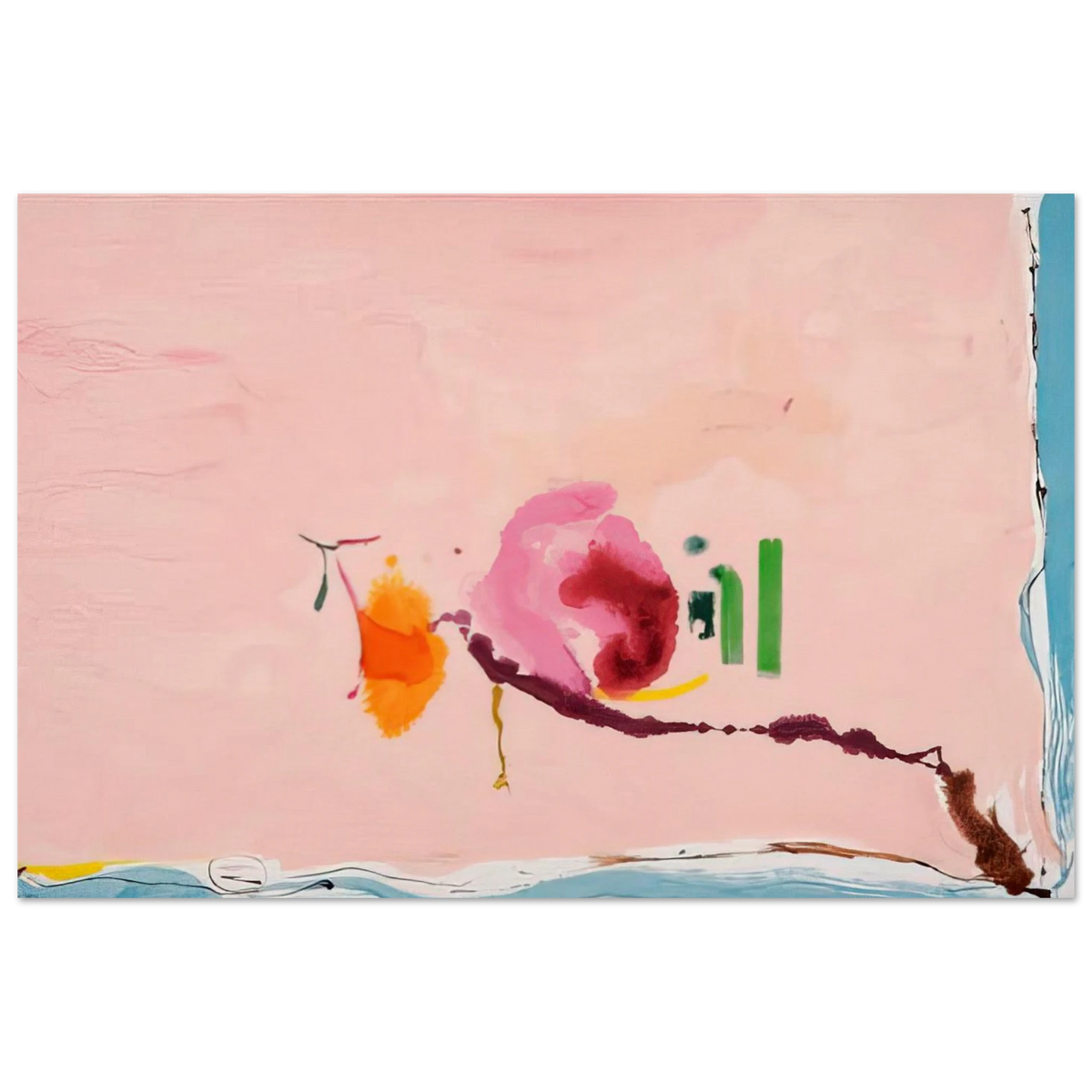 Flirt - 1995 Poster | Helen Frankenthaler Poster | Frankenthaler Helen