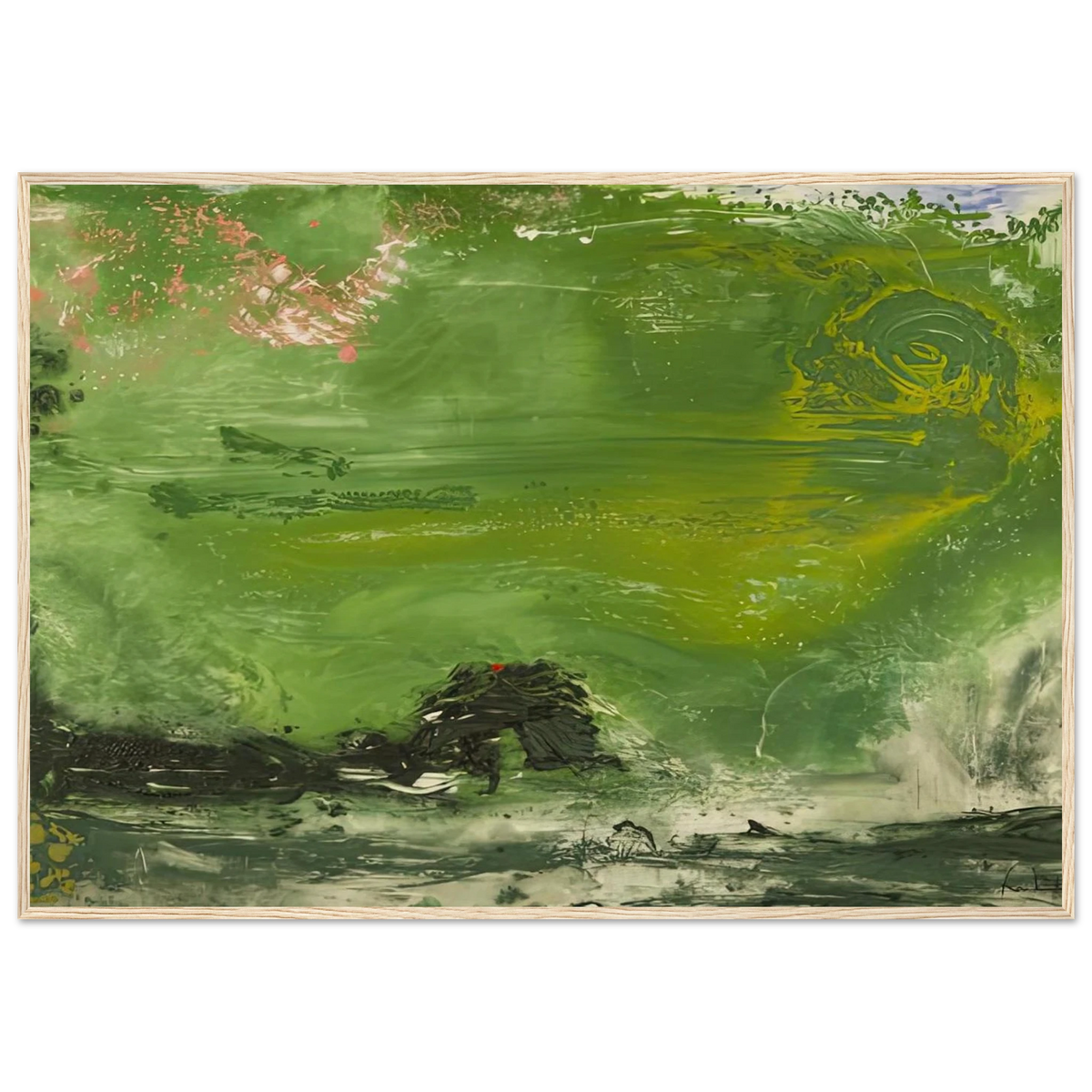 Overture, 1992- Framed Poster | Helen Frankenthaler Framed Prints Wall Art | Frankenthaler Helen