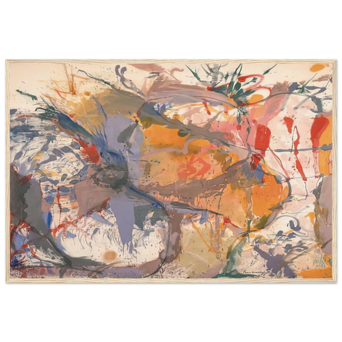Before the Caves, 1958- Framed Poster | Helen Frankenthaler Framed Prints Wall Art | Frankenthaler Helen
