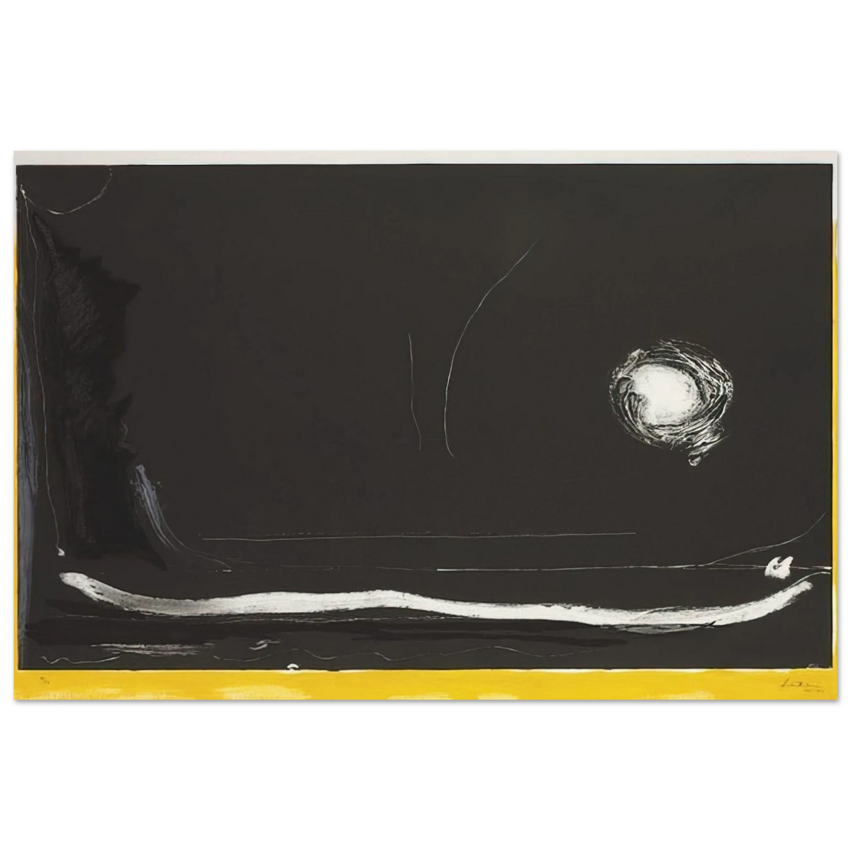 Yellow Jack - 1985 Poster | Helen Frankenthaler Poster | Frankenthaler Helen