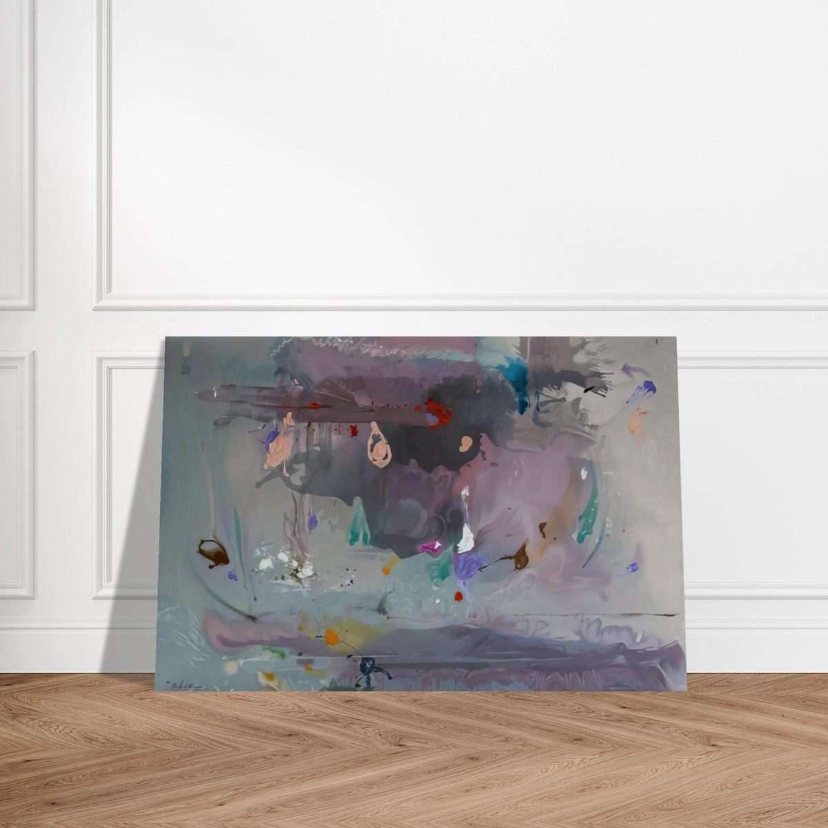 Grey Fireworks - 2000 Poster | Helen Frankenthaler Poster | Frankenthaler Helen