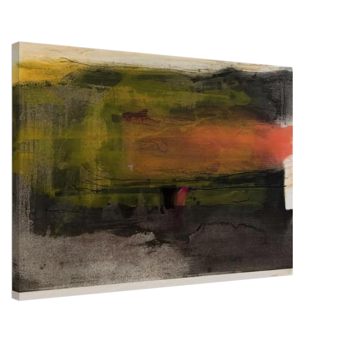 Deep Sun - 1983 Canvas | Helen Frankenthaler Canvas | Frankenthaler Helen
