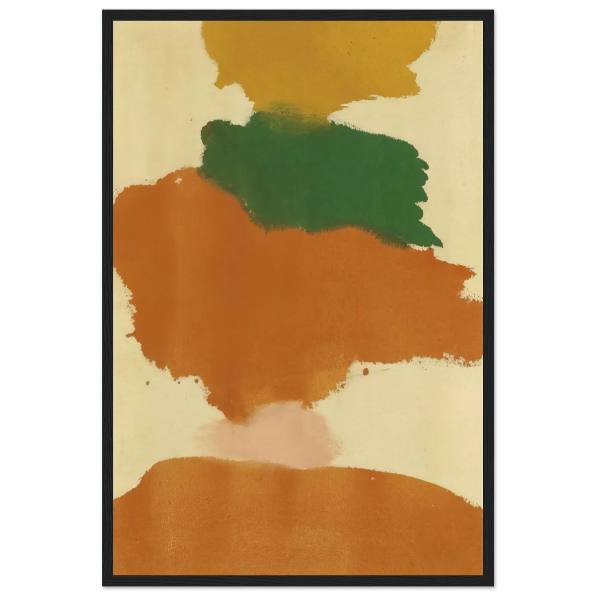 Untitled - 1963 Framed Poster | Helen Frankenthaler Framed Prints Wall Art | Frankenthaler Helen