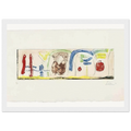 Bridges - 1996 Framed Poster | Helen Frankenthaler Framed Prints Wall Art | Frankenthaler Helen