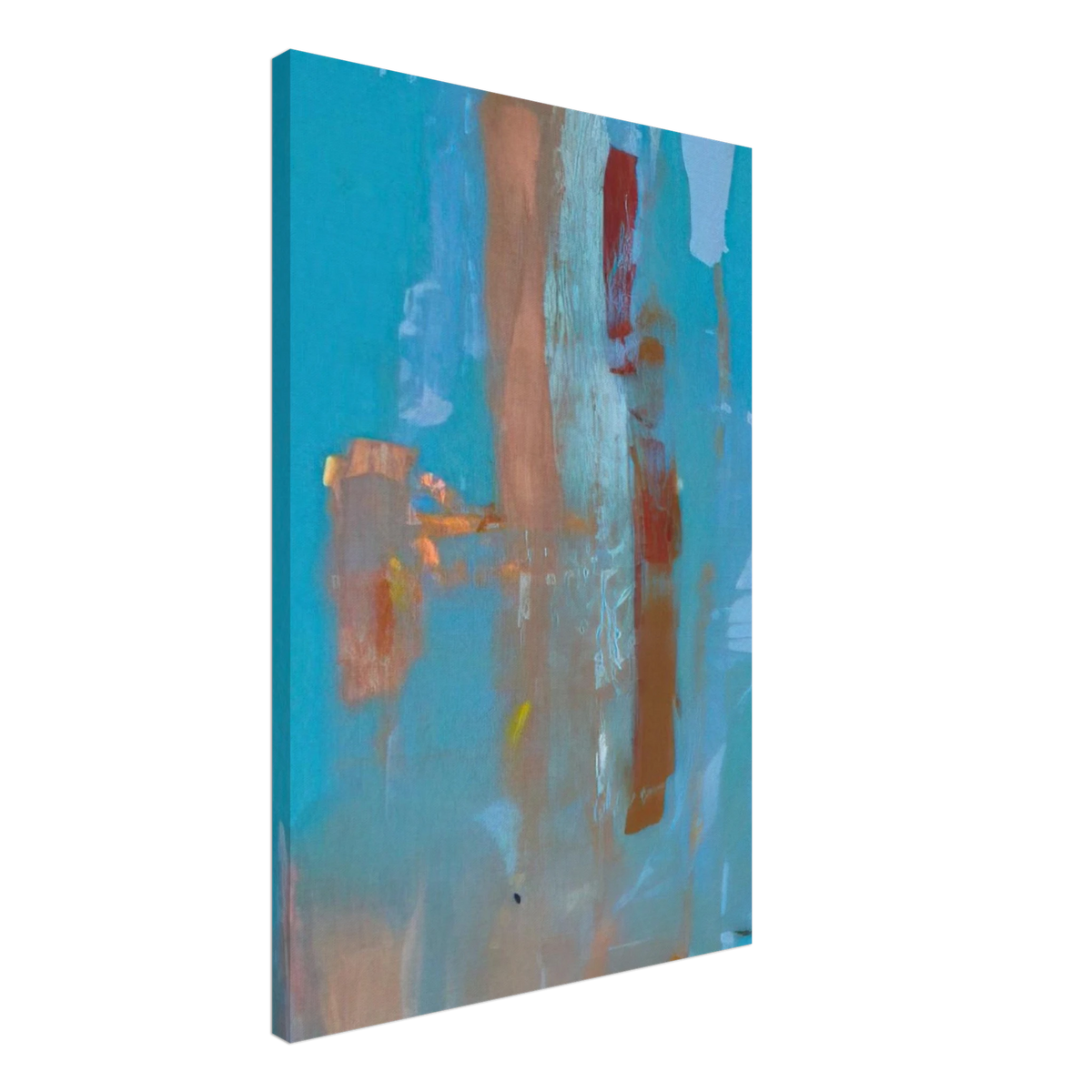In on Blue - 1976 Canvas | Helen Frankenthaler Canvas | Frankenthaler Helen