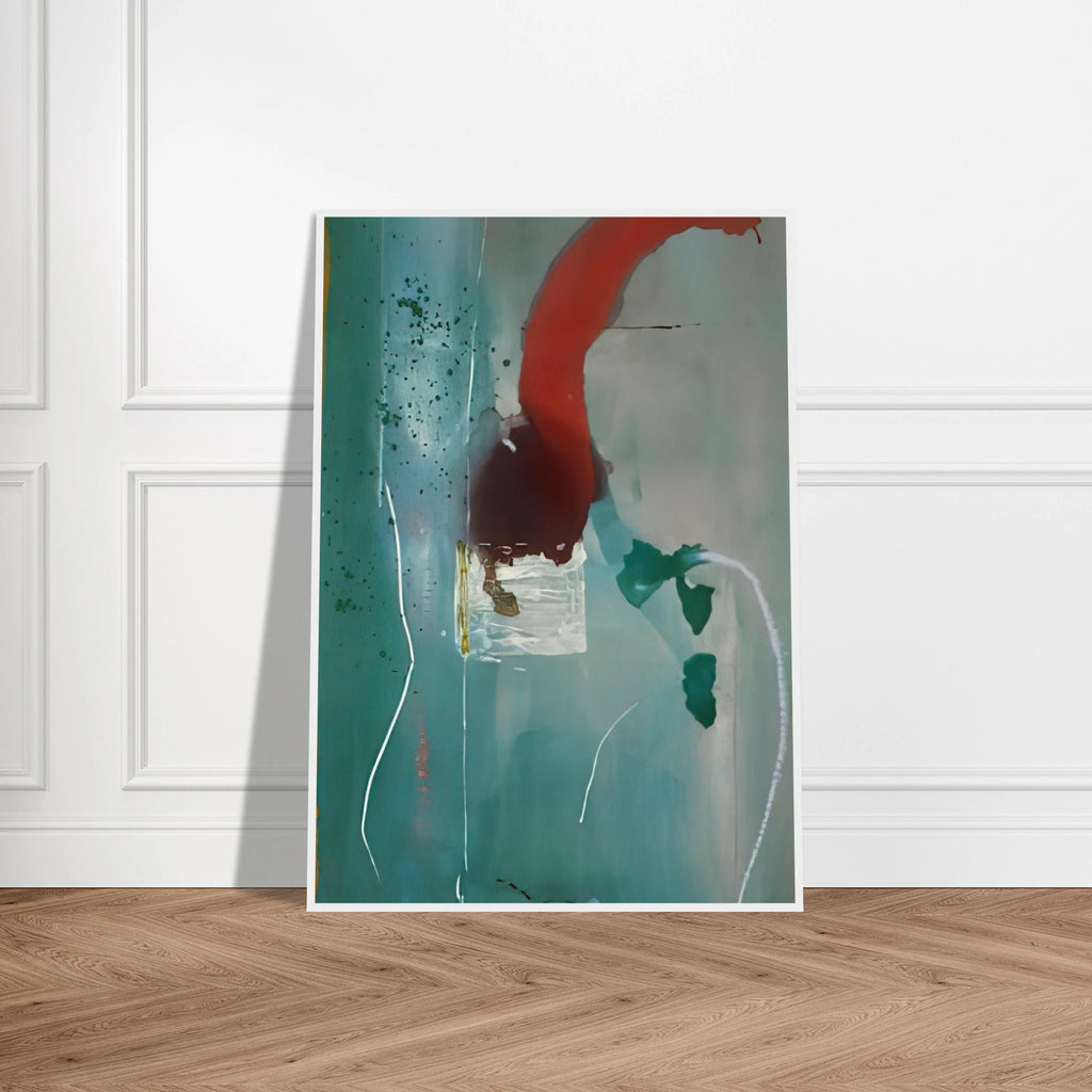 Square One - 1985 Framed Poster | Helen Frankenthaler Framed Prints Wall Art | Frankenthaler Helen