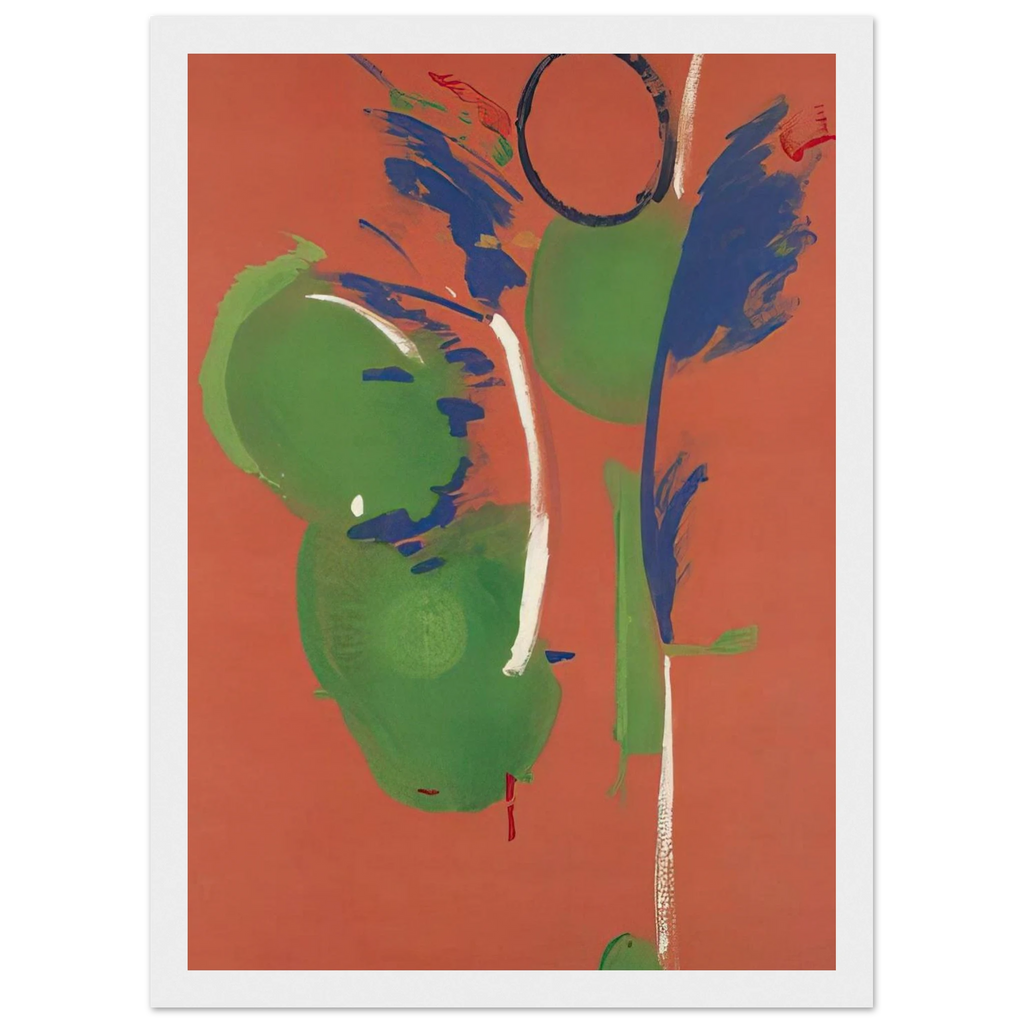 Mary, Mary - 1987 Framed Poster | Helen Frankenthaler Framed Prints Wall Art | Frankenthaler Helen