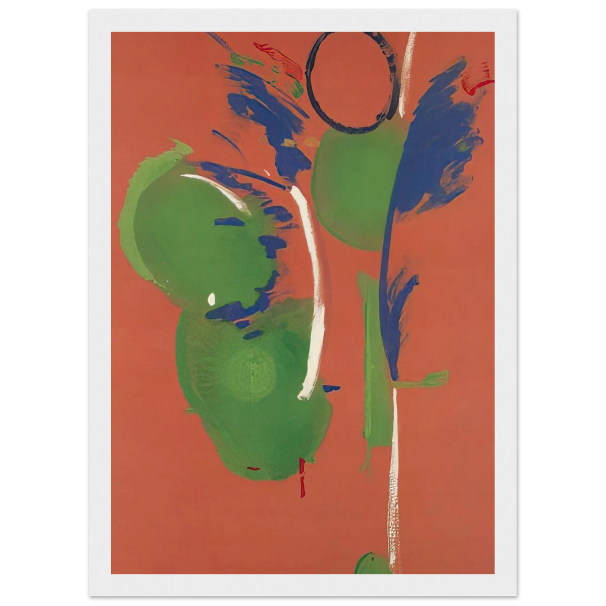 Mary, Mary - 1987 Framed Poster | Helen Frankenthaler Framed Prints Wall Art | Frankenthaler Helen