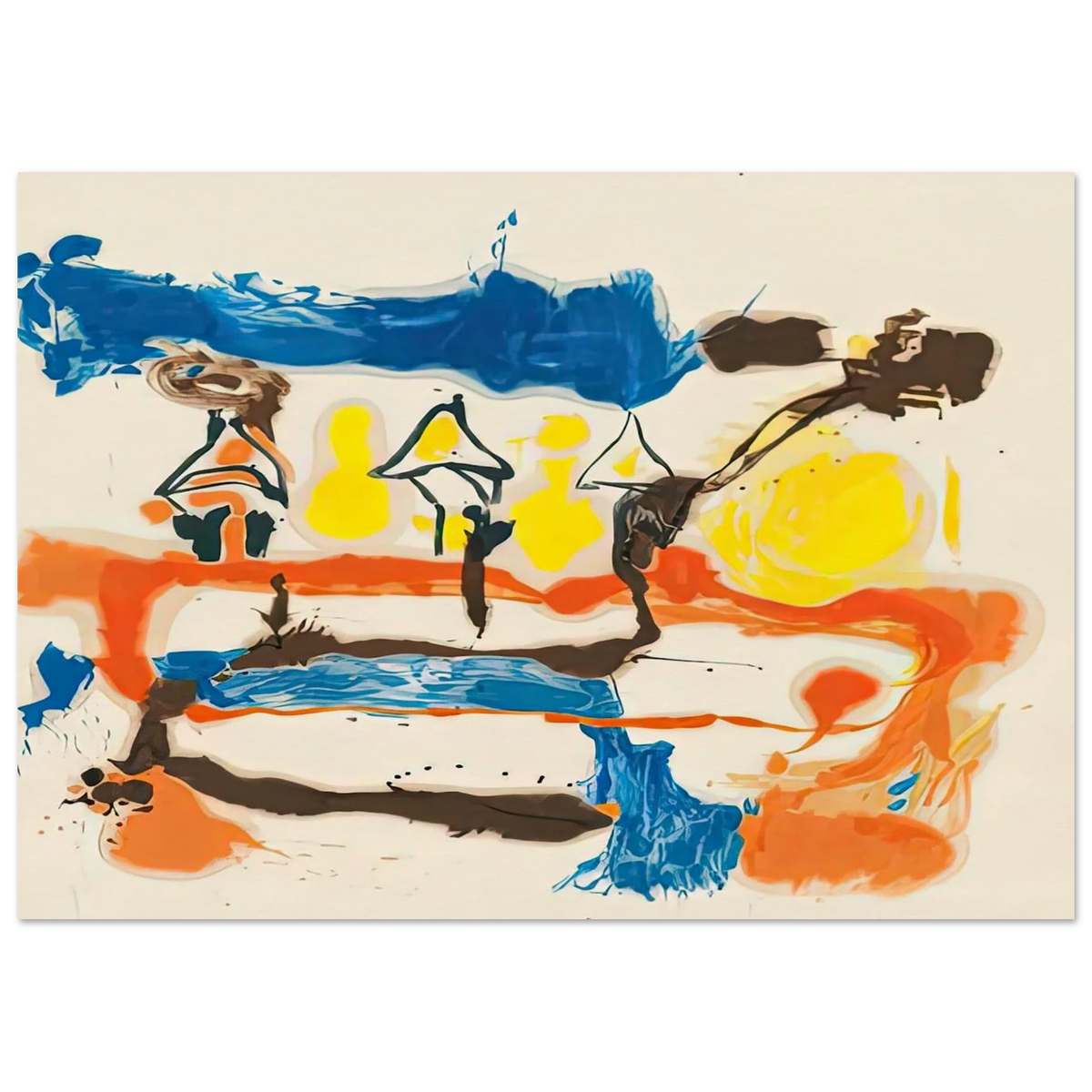 Fable, 1961- Poster | Helen Frankenthaler Poster | Frankenthaler Helen