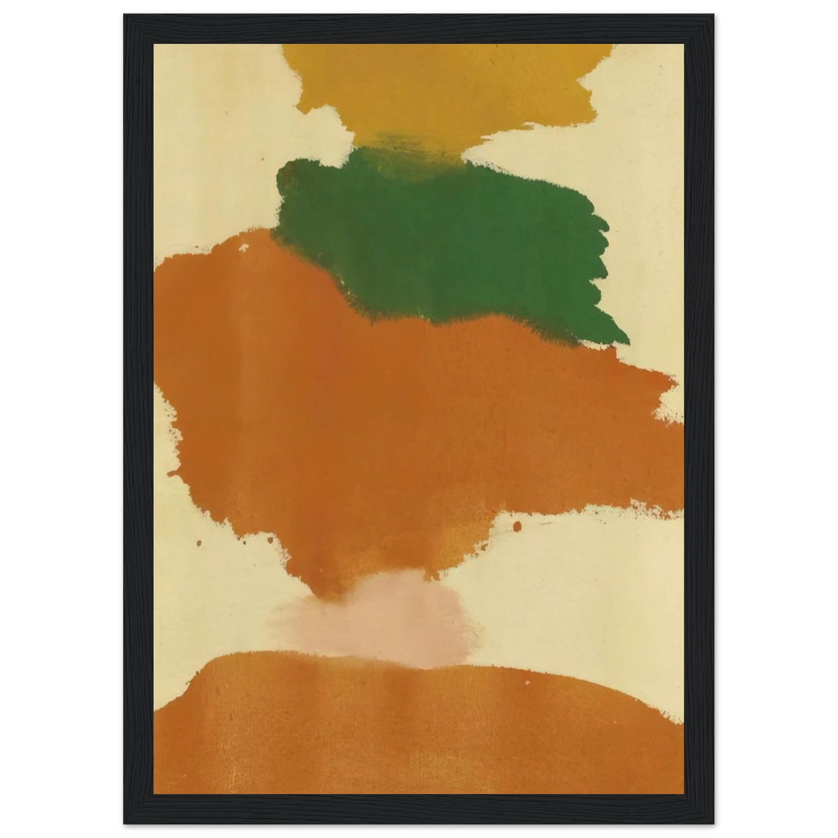 Untitled - 1963 Framed Poster | Helen Frankenthaler Framed Prints Wall Art | Frankenthaler Helen