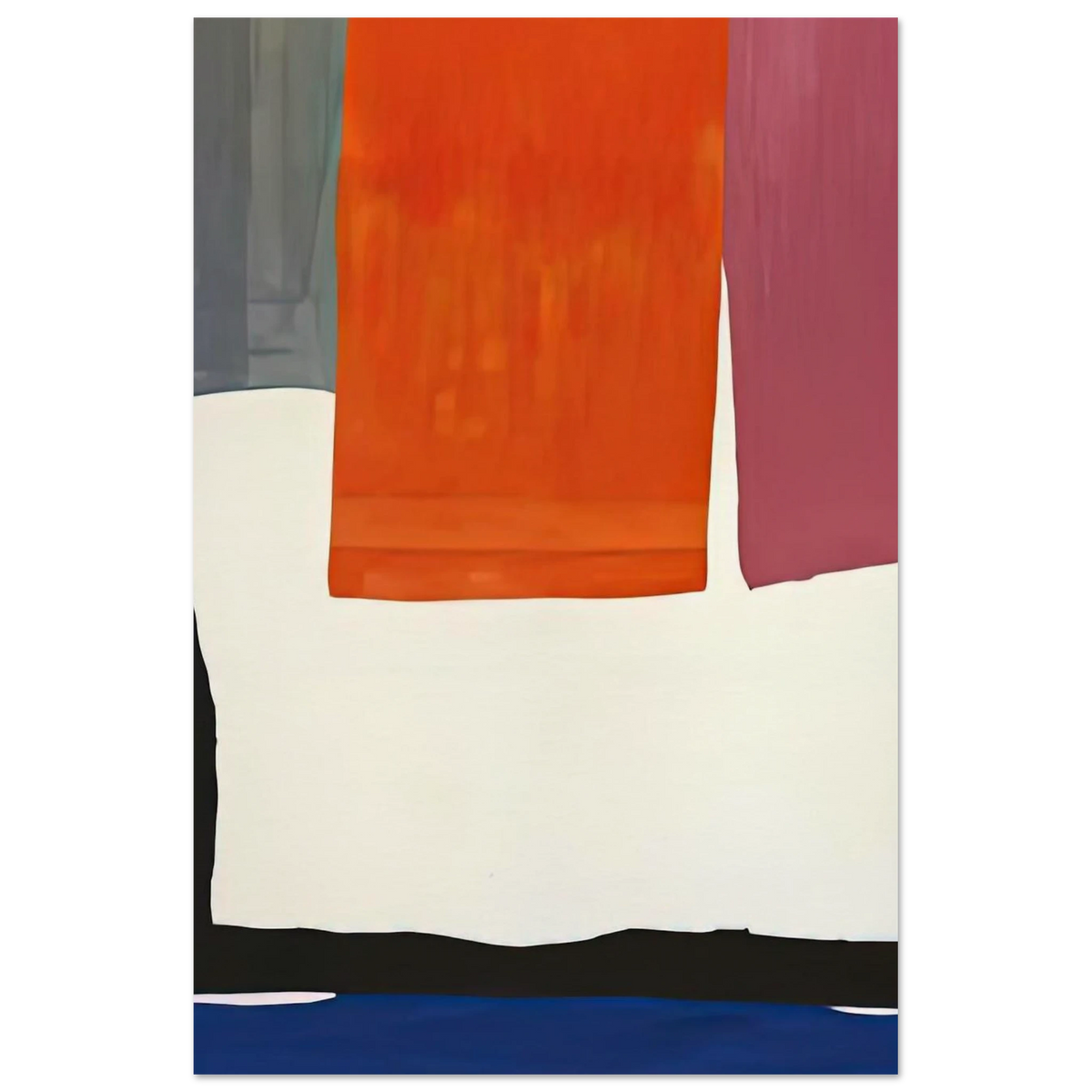 The Human Edge, 1967- Poster | Helen Frankenthaler Poster | Frankenthaler Helen