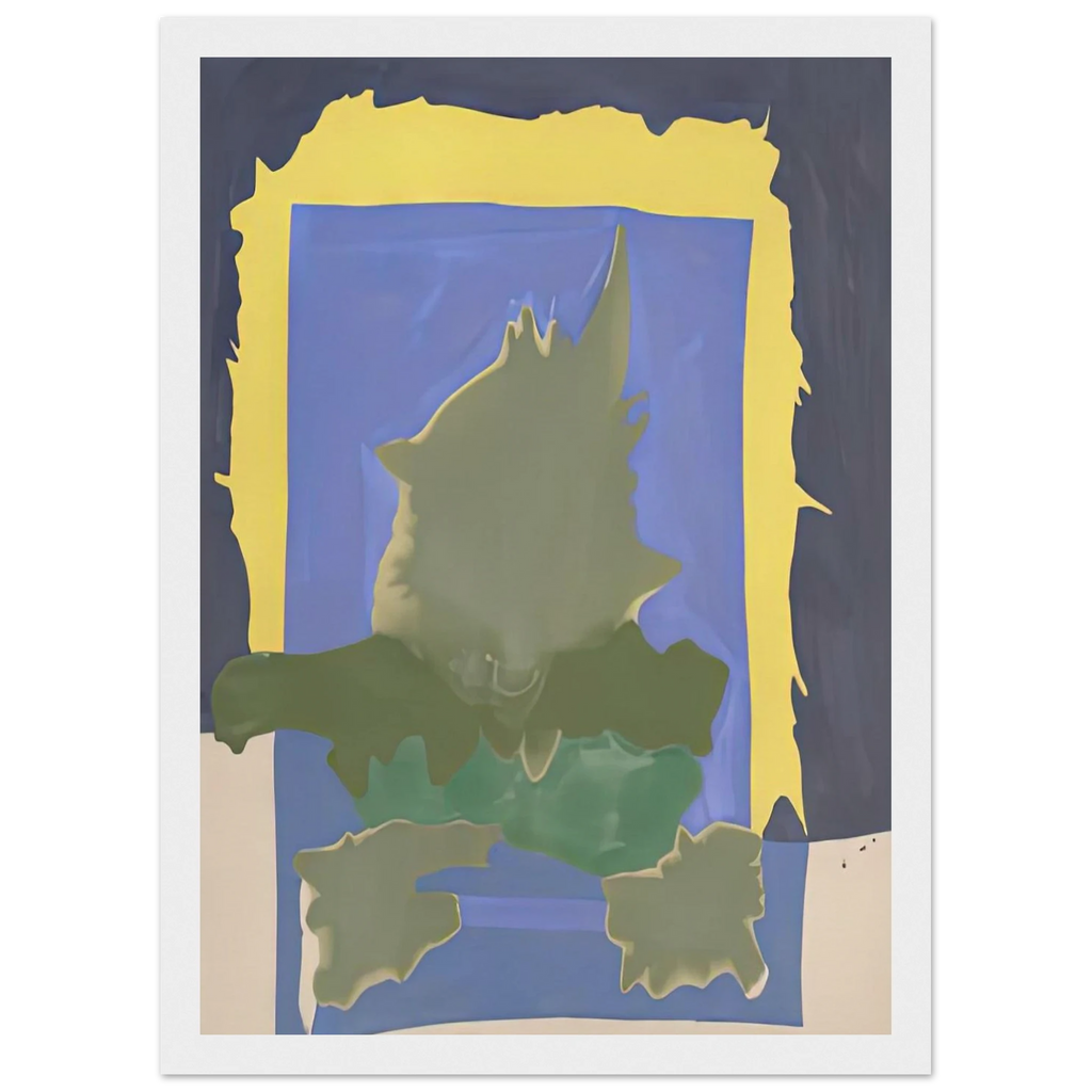 Interior Landscape, 1964- Framed Poster | Helen Frankenthaler Framed Prints Wall Art | Frankenthaler Helen