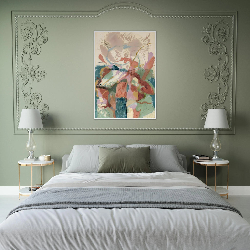 Jacob's Ladder, 1957- Framed Poster | Helen Frankenthaler Framed Prints Wall Art | Frankenthaler Helen