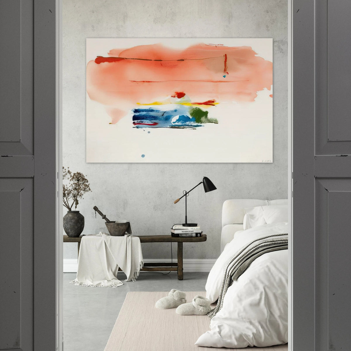 Santa Fe II - 1986 Poster | Helen Frankenthaler Poster | Frankenthaler Helen