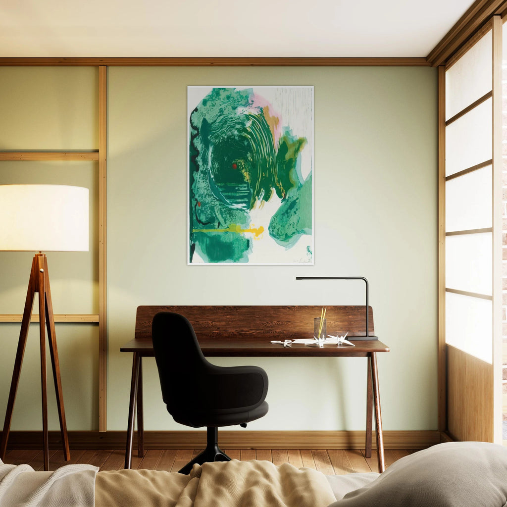 Radius - 1993 Framed Poster | Helen Frankenthaler Framed Prints Wall Art | Frankenthaler Helen