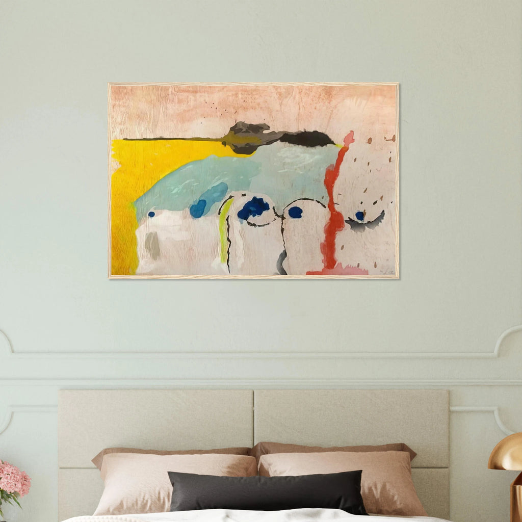 Tales of Genji I - 1998 Framed Poster | Helen Frankenthaler Framed Prints Wall Art | Frankenthaler Helen